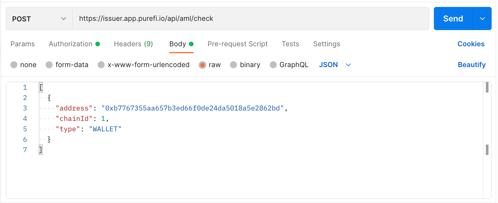Image of Postman with Checks